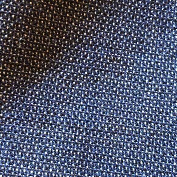 LOFT Tulip Skirt In Blue Summer Weave, Sz 2 - Picture 5 of 8